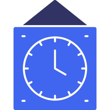 Çalar saat simgesi. Basit resimleme