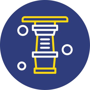 Modern b 'nin vektör illüstrasyonu eksik simgesi