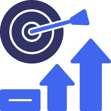 Hedef. Web simgesi basit tasarım