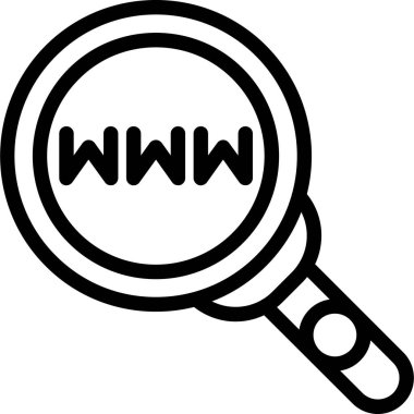 Web tasarım vektör çizgisi simgesi