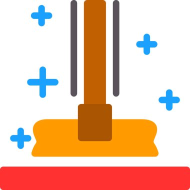 Süpürge temizleme simgesi