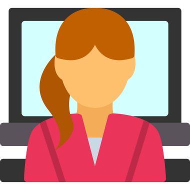 iş simgesi vektör illüstrasyonu