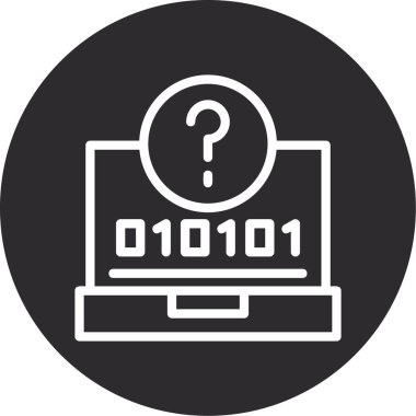 Seo simgesinin vektör illüstrasyonu