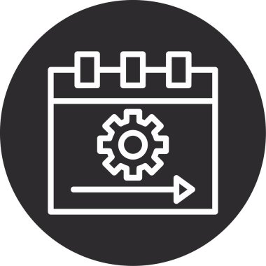 seo modern simgesinin vektör illüstrasyonu