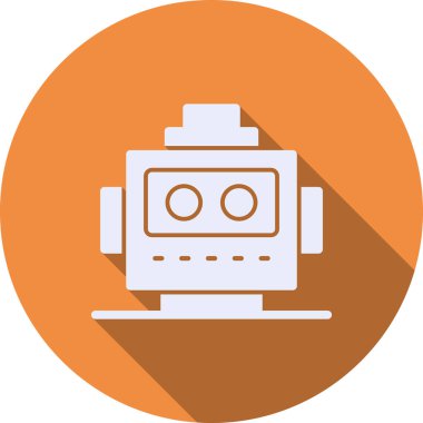 Kamera simgesinin vektör modern illüstrasyonu