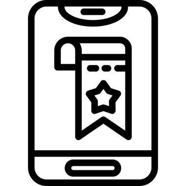 - Telefon. Web simgesi basit tasarım