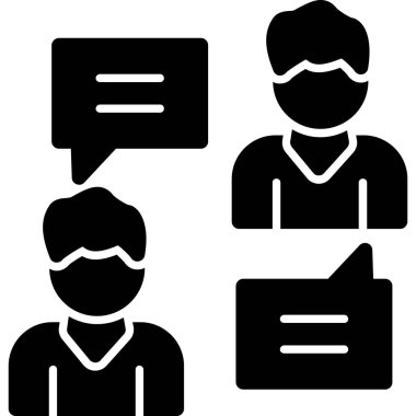 İnsanların vektör illüstrasyonu