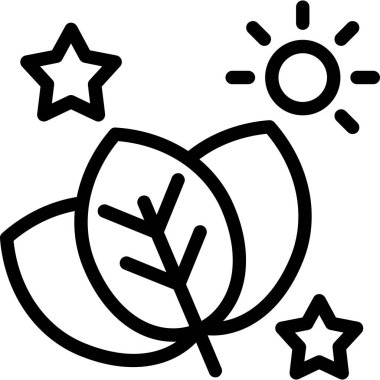 Güneş Simgesi Vektör illüstrasyonu