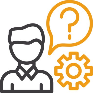 iş simgesi vektör illüstrasyonu