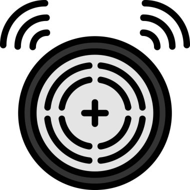 Wifi simgesi, vektör illüstrasyonu