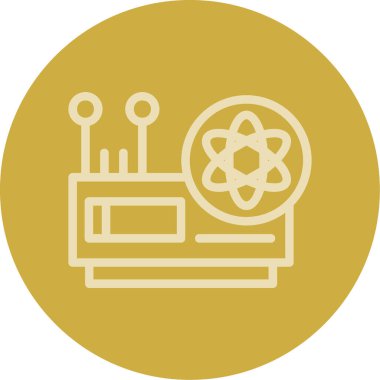 Modern eğitim ikonunun vektör illüstrasyonu