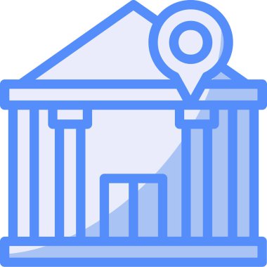 bina konumu simgesi - taslak biçimi