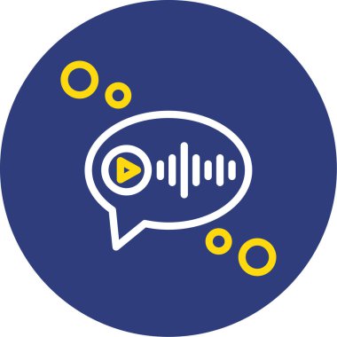 Vektör müzik simgesi illüstrasyonu