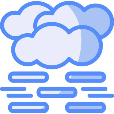 Bulut hesaplama hesaplama simgesi - taslak biçimi