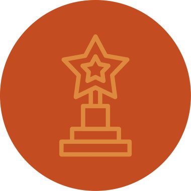 Ödül. Web simgesi basit tasarım