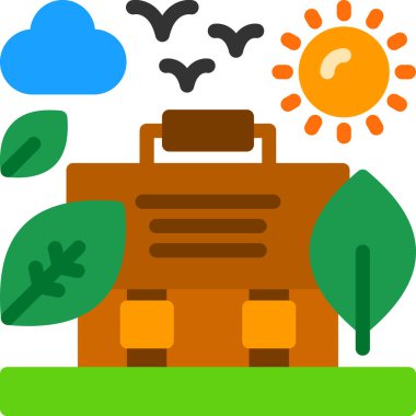 çanta torba eko simgesi