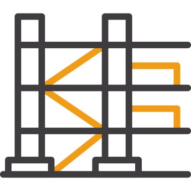 vinç simgesi vektör illüstrasyonu