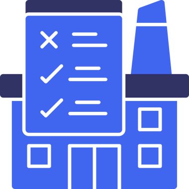 Belge. Web simgesi basit illüstrasyon