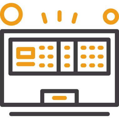 bilgisayar donanımı elektronik simgesi