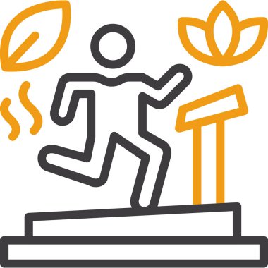 maraton koşucu maraton ikonu