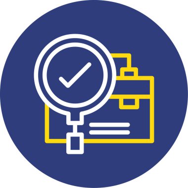 vektör Arama Simgesi illüstrasyonu