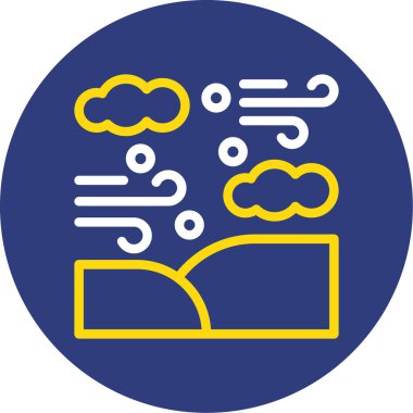 Bulut. Web simgesi basit illüstrasyon