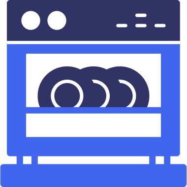 mutfak fırın kutsal kişilerin resmi, vektör çizim