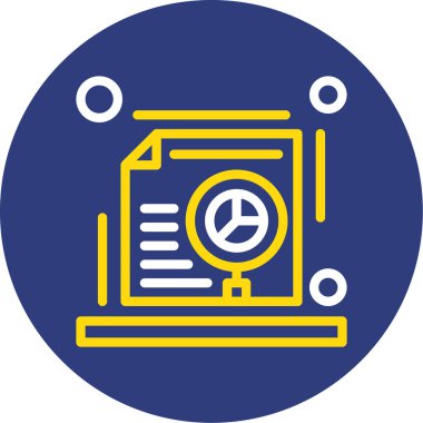 seo modern simgesinin vektör illüstrasyonu