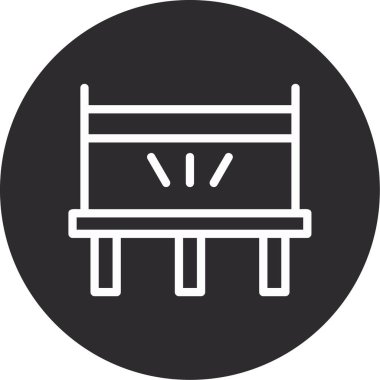 bank simgesinin vektör illüstrasyonu