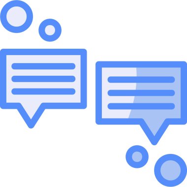 Sohbet iletisi yorum simgesi - özet biçimi