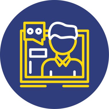 Seo simgesinin vektör illüstrasyonu