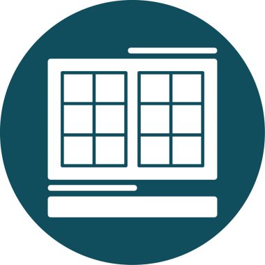 güzel yapı çizgisi vektör simgesi