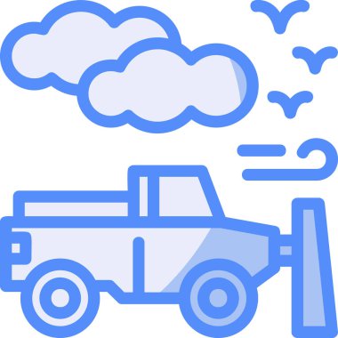 Araçlardaki araç temizleme simgesi - mod - ulaşım kategorisi