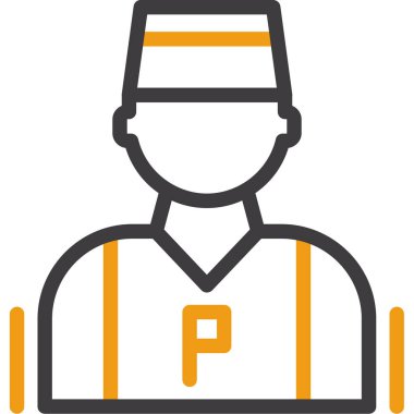 beysbol ikonu vektör illüstrasyonu