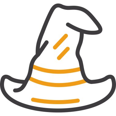 Şapka. Web simgesi basit illüstrasyon