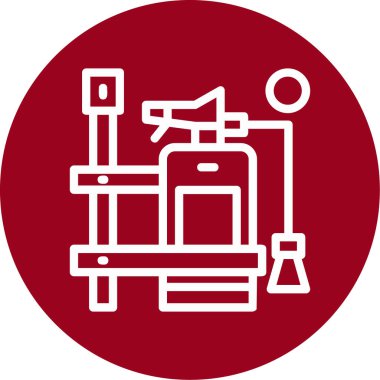 Modern simgenin vektör illüstrasyonu