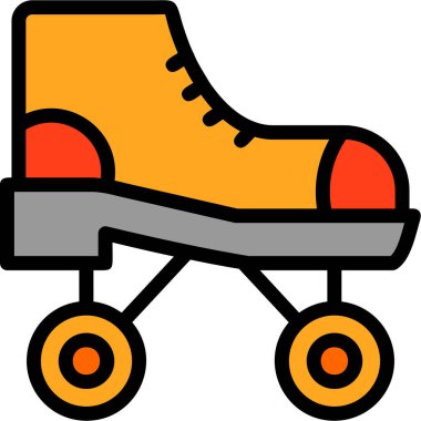 paten kayma simgesi - taslak biçimi