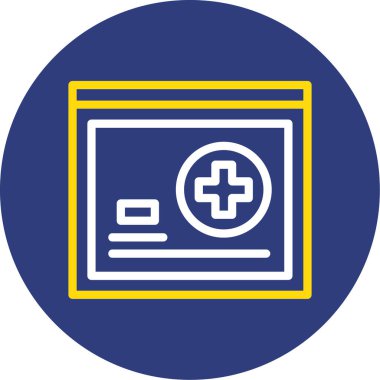 vektör tıbbi simgesi illüstrasyonu