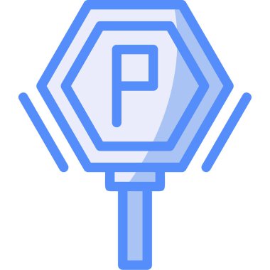 Trafik ışığı web simgesi basit illüstrasyon