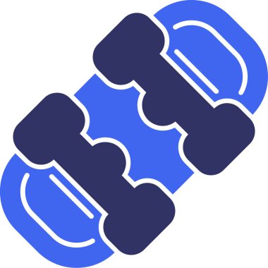 Yemek. Web simgesi basit illüstrasyon