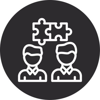 iş simgesi vektör illüstrasyonu