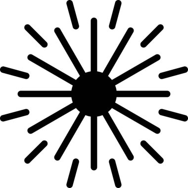 Havai fişek parti simgesi