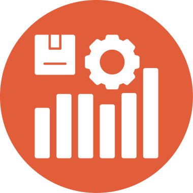 veri analiz simgesi. vektör illüstrasyonu