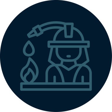 Su musluğu simgesinin vektör illüstrasyonu