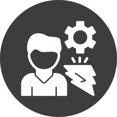 Modern eğitim ikonunun vektör illüstrasyonu