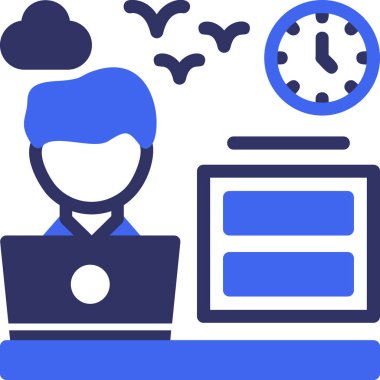 dizüstü bilgisayar simgesi dolduruldu- ana hatlar biçimi