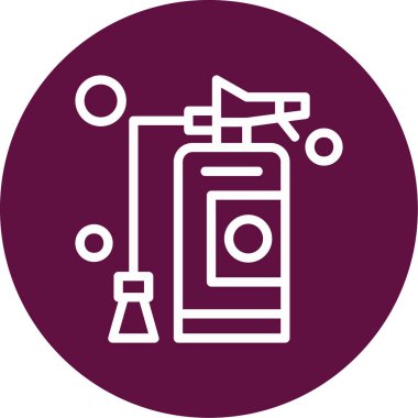 Simge vektör çizim gaz sobası