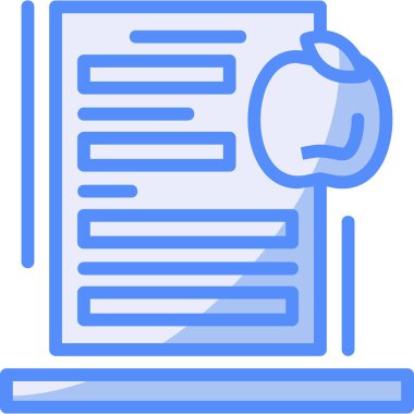 Eğitimde kitap eğitimi ikonu - okul - öğrenme kategorisi