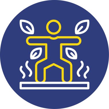 İnsan simgesinin vektör illüstrasyonu