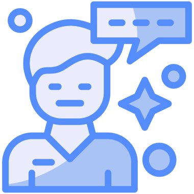 Müşteri hizmetleri simgesi doldurulmuş ana hatlar biçiminde